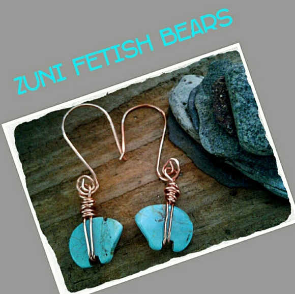 Curious bear earring fetish zuni consider That bear earring fetish zuni with you